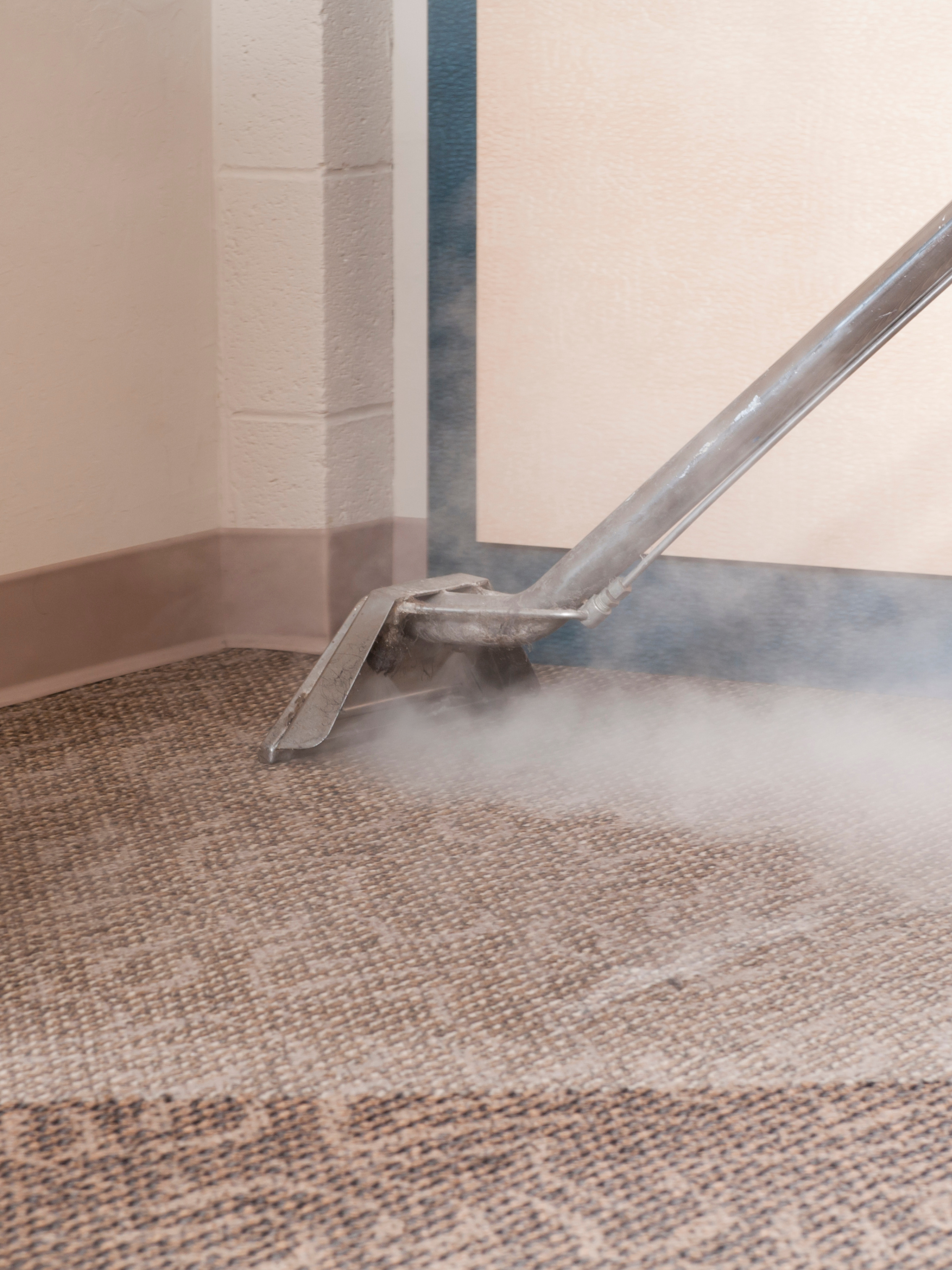 Nettoyage vapeur professionnel de surfaces textiles, lino, vinyle ou sols souples à Royan, La Rochelle, Rochefort et alentours – Hydrios Wave.