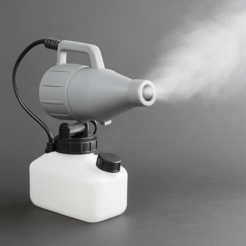 Nébuliseur professionnel diffusant une brume sèche de désinfectant dans l’air, utilisé après décès ou dans les logements insalubres – Hydrios Wave, Charente-Maritime.Royan, Rochefort, La Rochelle, Saujon, Saintes, Ile de Ré, Sainte Marie de Ré, Rivedoux, Loix, Le Bois Plage, Saint Martin.